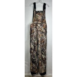 L.L. Bean Bib Insulated Overalls Mens XL Tall Realtree Camo Adjustable Strap NWT